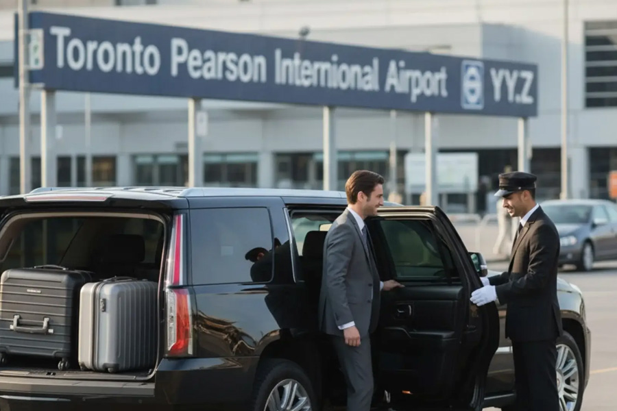 Limousine and Black Car Service to and from Toronto Pearson Airport